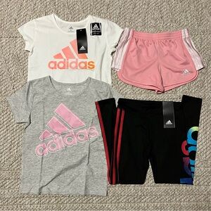 adidas Girl's Active Set and Tight - 6